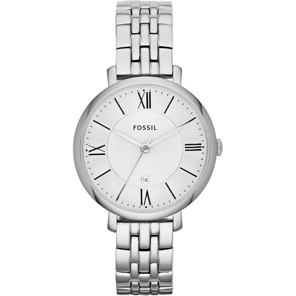 Women's Jacqueline Quartz Stainless Steel Three Hand Bracelet Silver Watch